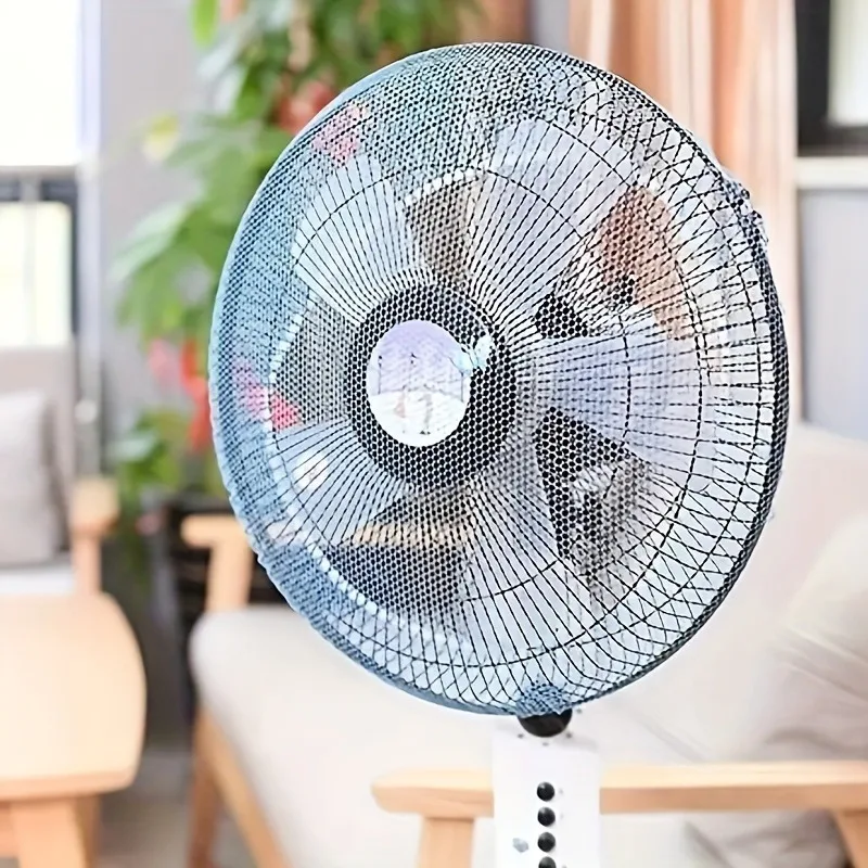 2PCS Universal Reusable Fans Cover Dustproof Net-Hand Wash and Machine Wash Available,Suitable for Bedroom,Kitchen,Living Room
