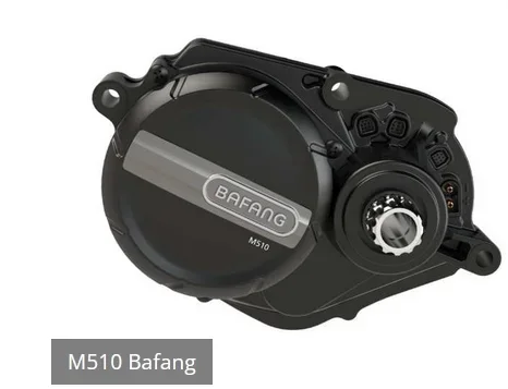 Bafang M510 middle drive system 48V250W mid motor conversion kits with colourful DPC245 BT display for dengfu E10 frame