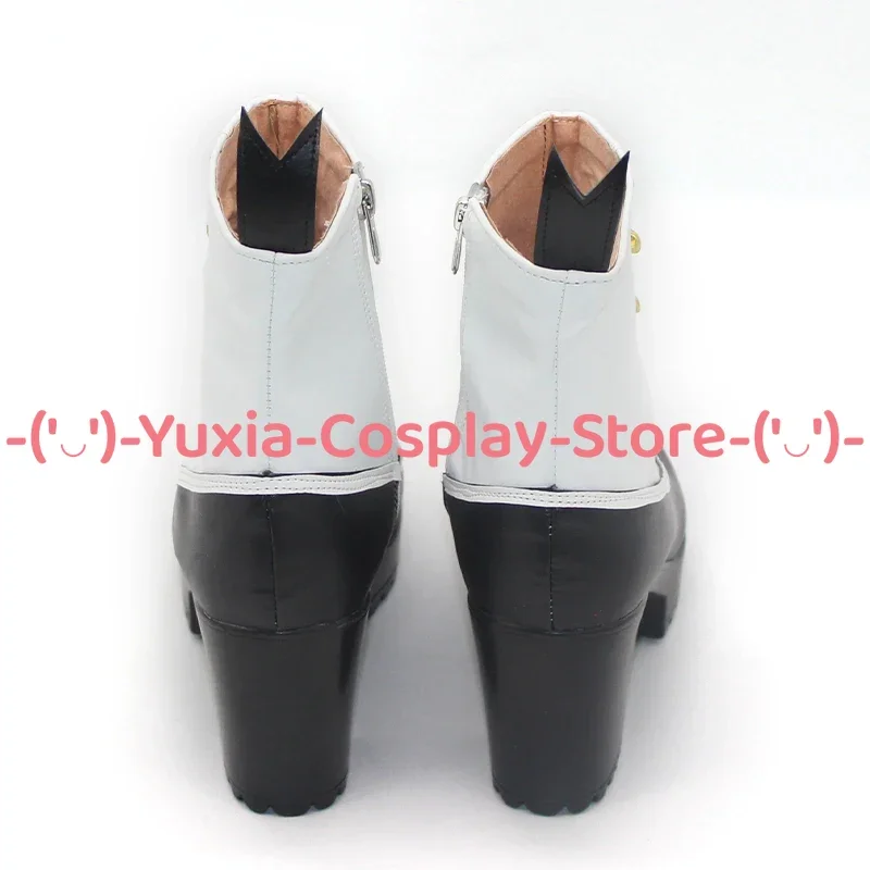 Yuxiacosplay! Buty do cosplayu Project Sekai Kamishiro Rui, rekwizyt postaci z anime, skórzane botki z PU, kostium na Halloween, karnawał, imprezę.