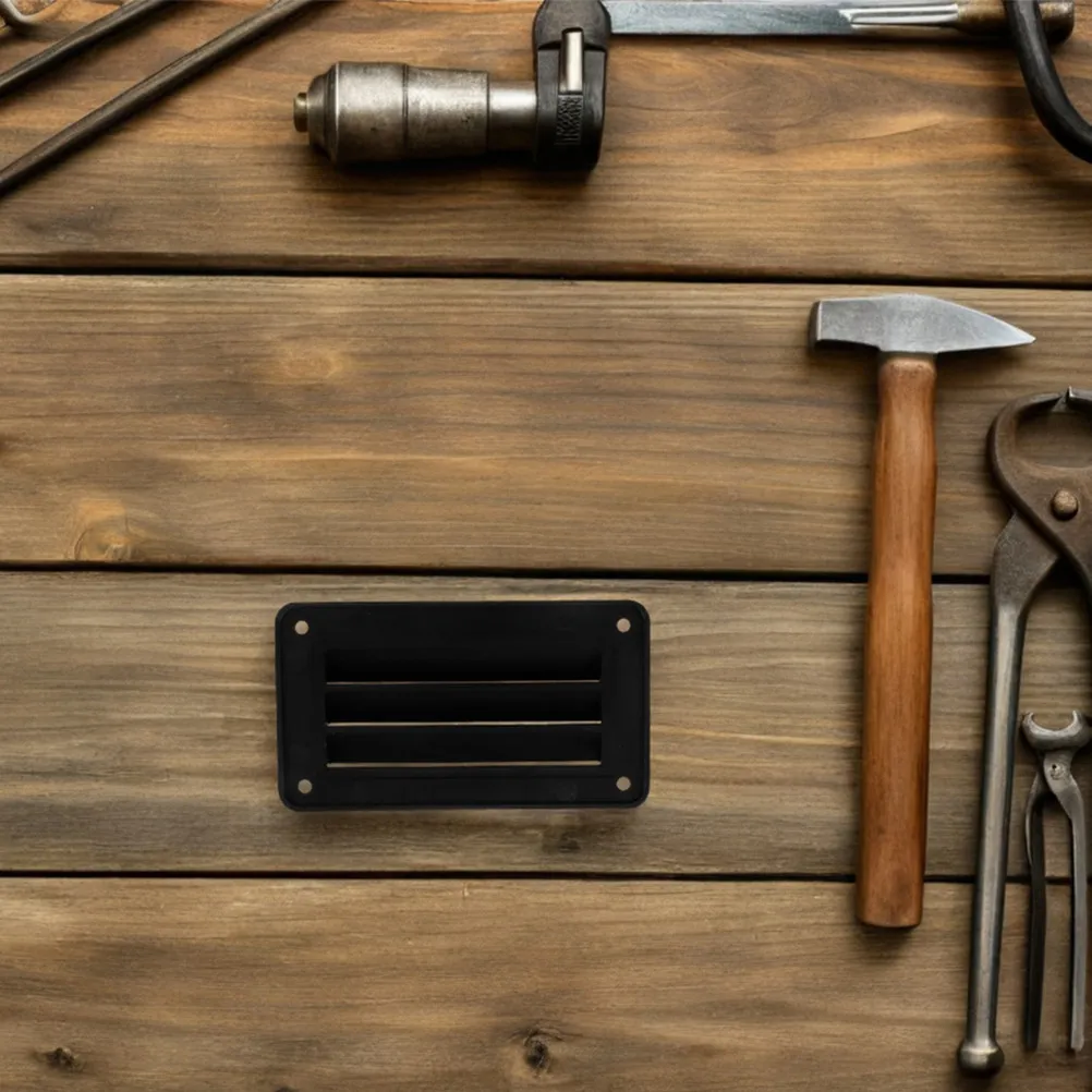 

2Pcs Rectangular Louvered Vent Covers Marine Grade Air Circulation Vent for Boat Cabin Rv Interior Yacht Sailboat Bathroom