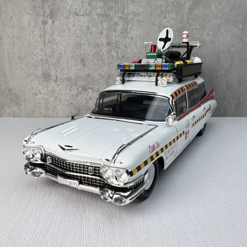 1:18 Ghostbusters Ecto-1 Diecast Car Model Replica