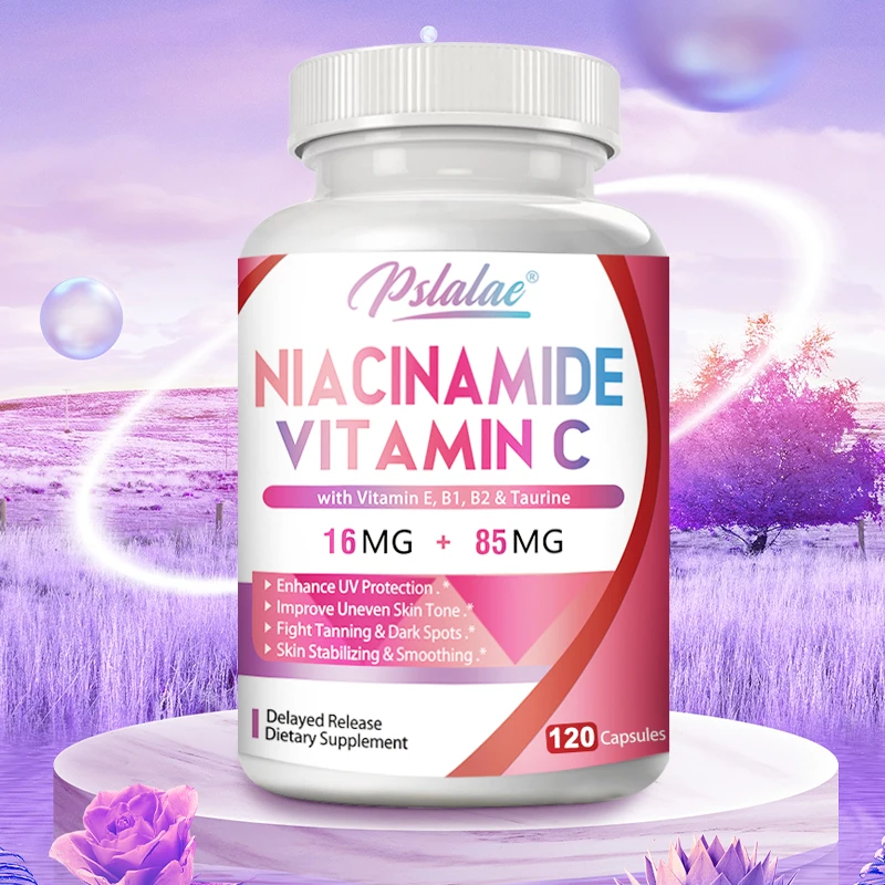 Niacinamide Vitamin C - Antioxidants, Radiant Skin, Promotes Overall Immune System Health