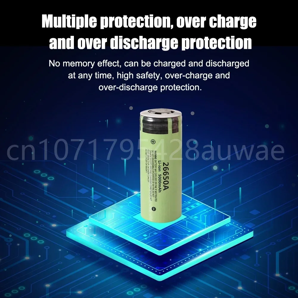 22650A 3,7 В 5000 мАч литиевая батарея может перезаряжаться, для электромобилей может быть собранными аккумуляторами