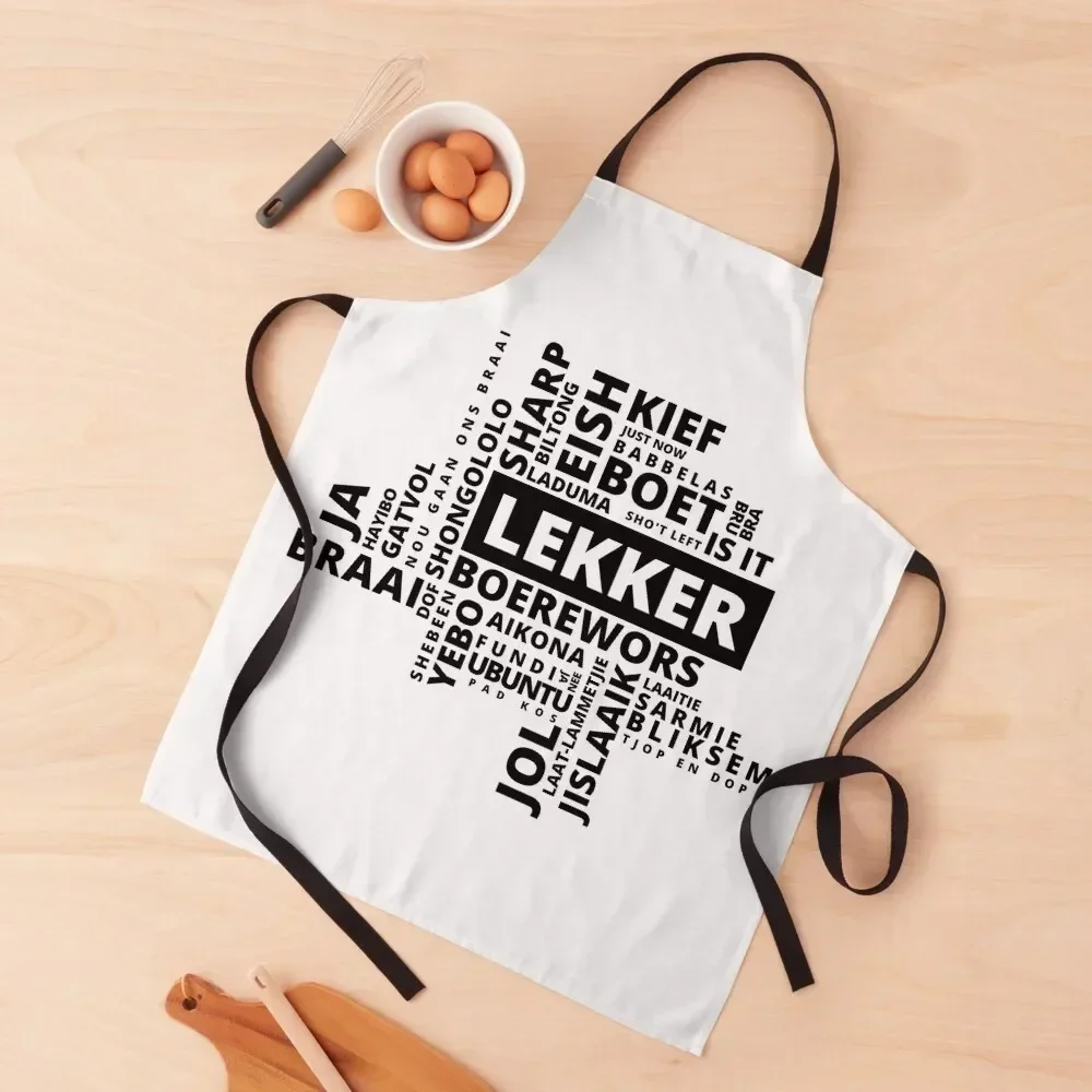 

Lekker Apron For Kitchen Manicurists Women's Home Clothes Men'ss Apron