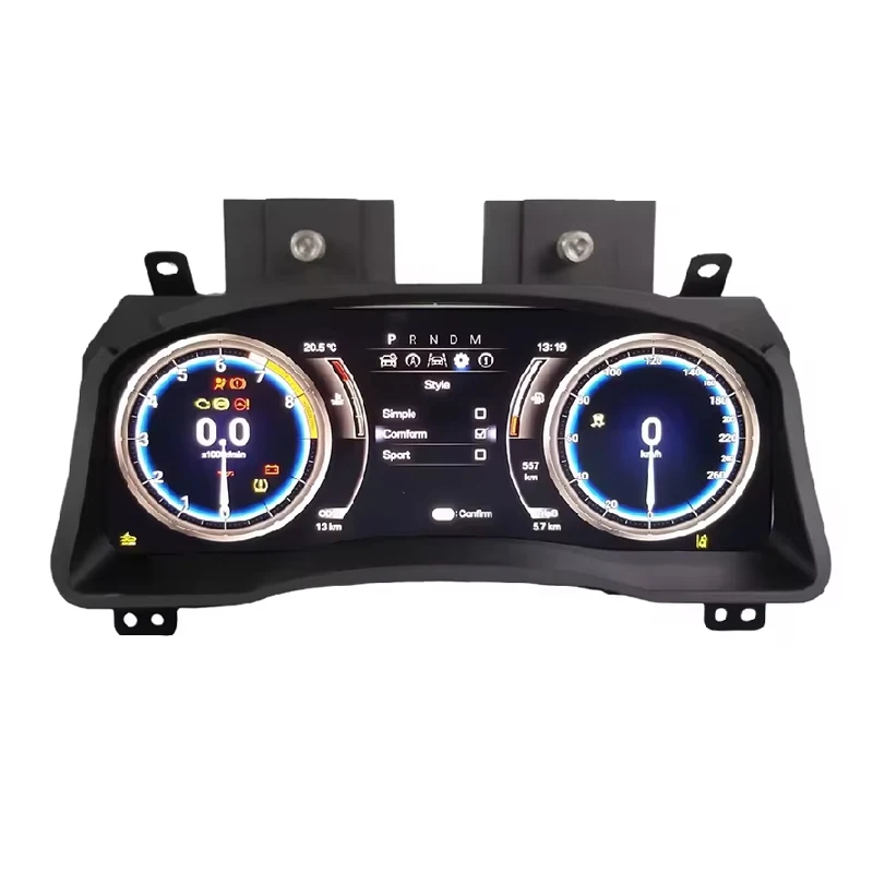 Car Odometer Land Cruiser Prado 120 GX470 2002-2009 Digital Cluster LCD Digital Dashboard Panel