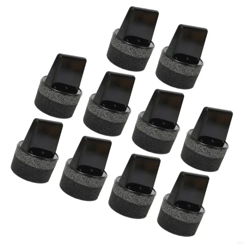 Pack Of 10 Scratch Resistant Shoe Care Sponge Brushes Shoe Polish Applicator Foam Dauber For Leather Boot Jackets Bags 