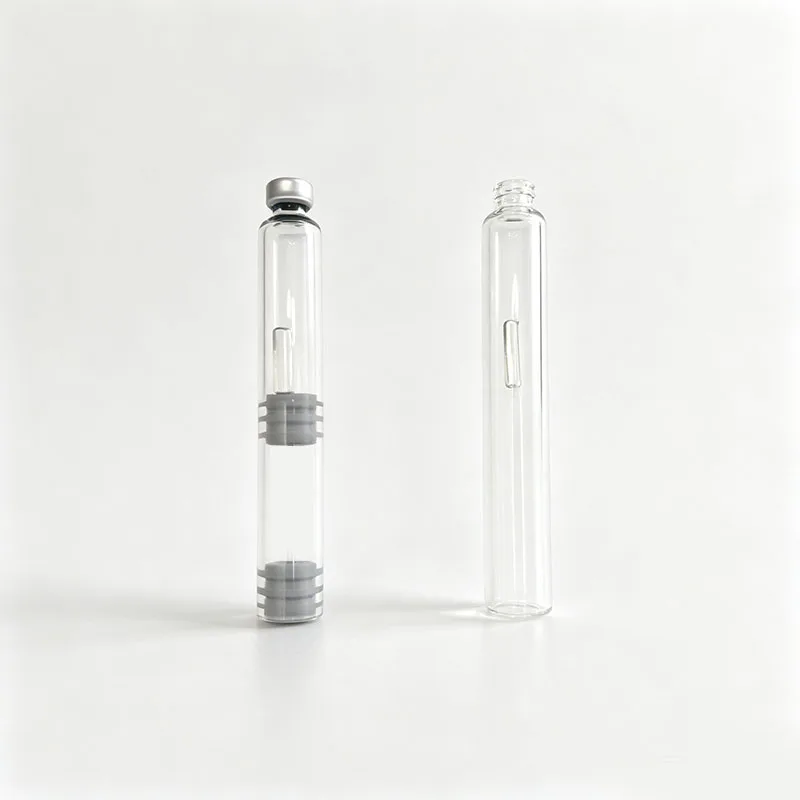 10/20 pcs Dual Chamber Ink Cartridge Bottle, 4ml Borosilicate Magic Pen Ink Cartridge, Meidiao Consumables (Empty Bottle)