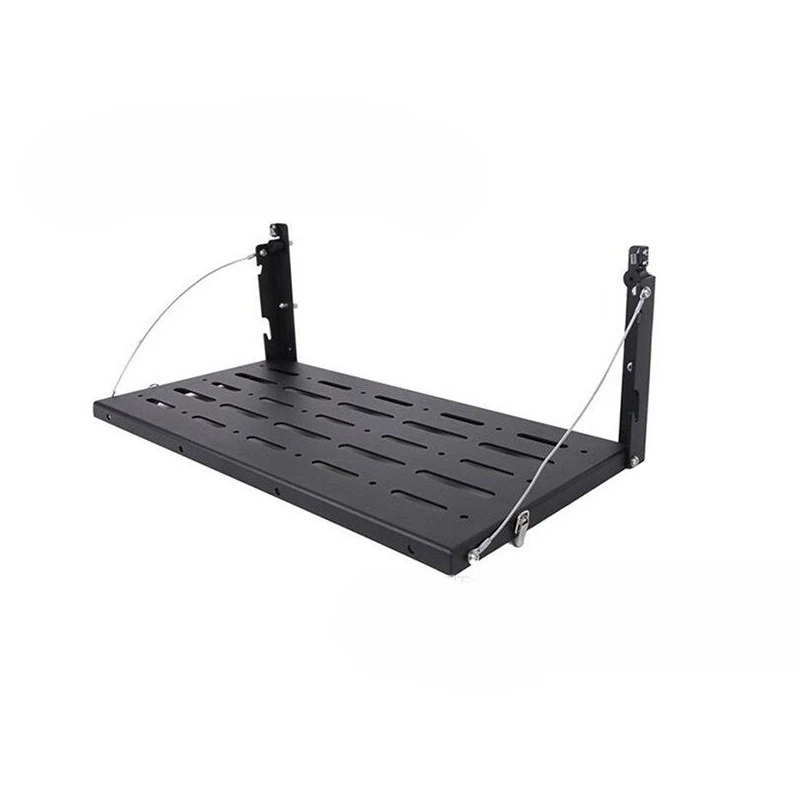 Car tailgate table rear door foldable rack luggage storage rack for Jeep Wrangler JK 2007-2017