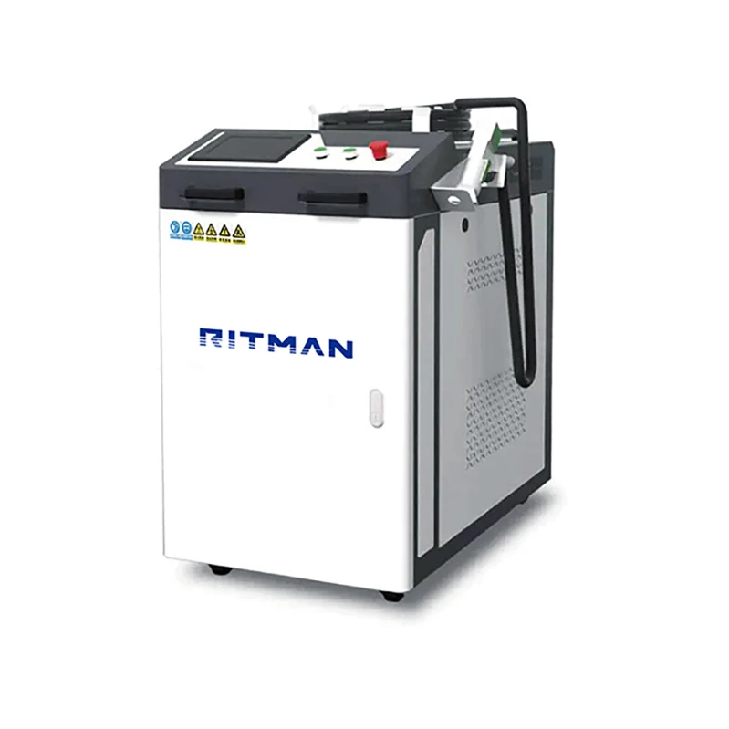 

Ritman 1500 Вт Ручная волоконная лазерная машина непрерывной лазерной очистки Металлическая машина для лазерной очистки нержавеющей стали Низкая цена
