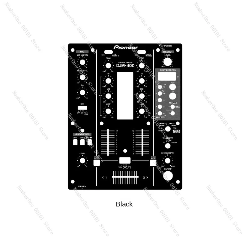 DJM-400 Skin Mixer Panel Mask Pioneer Colorful Sticker Customizable