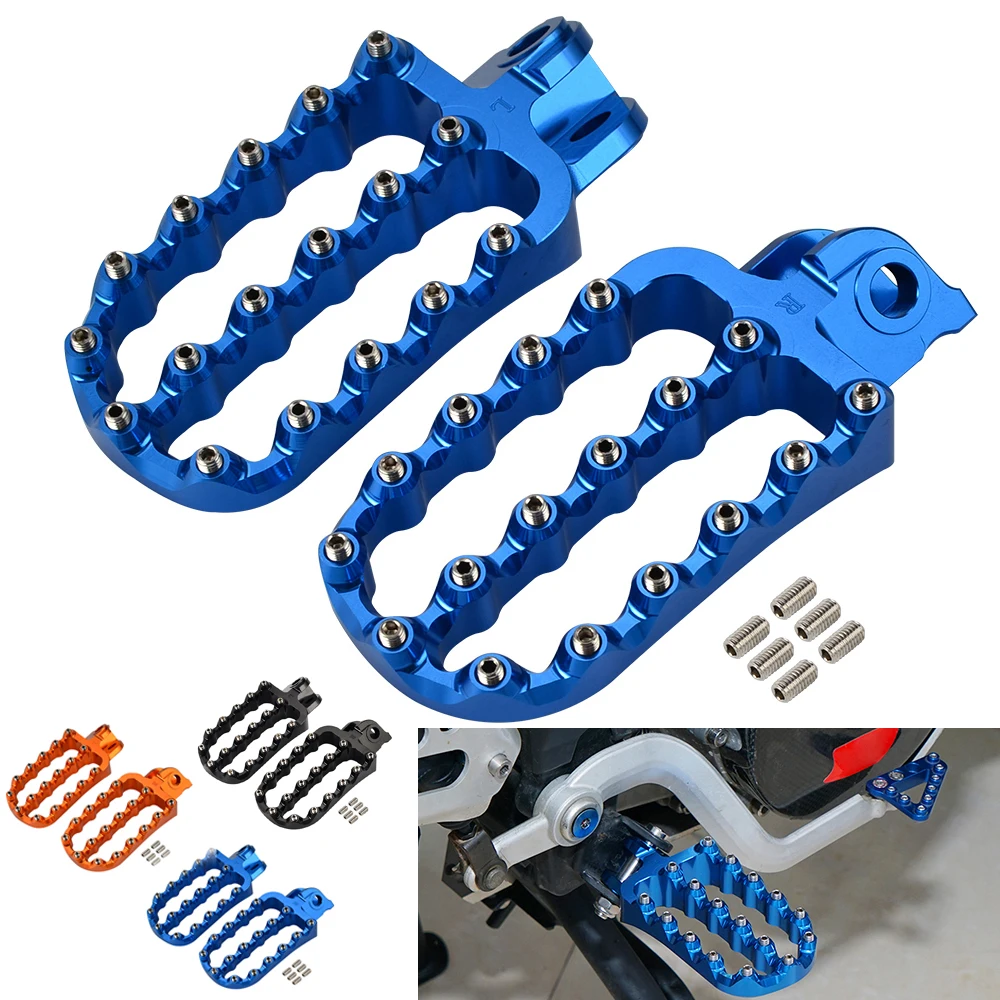 For Husqvarna 701 Enduro Supermoto / 901 Norden For Husqvarna TC FC TE FE 65 85 125 150 250 350 450 501 Footrest Foot Rests Pegs