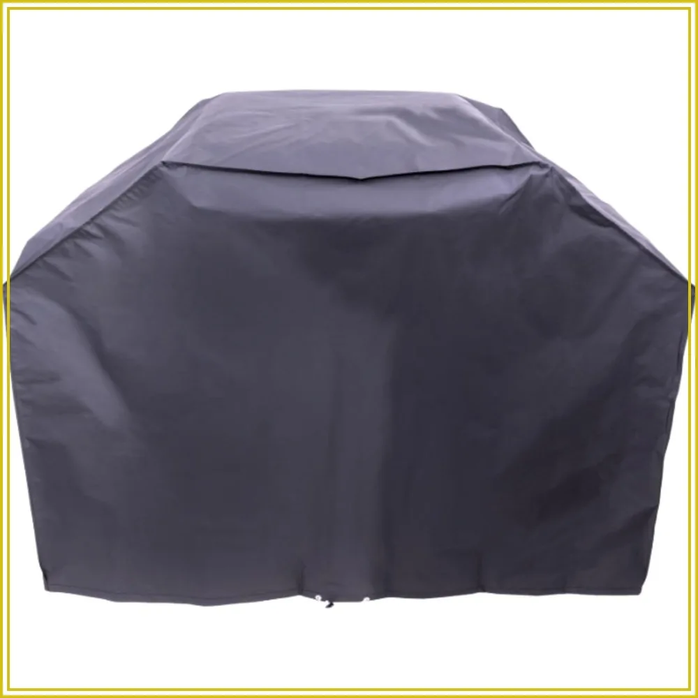 Heavy Duty BBQ Grill Cover for 3-4 Burner Gas Grills, 300D Polyester with PVC Coating, Waterproof & UV Resistant, 62x25x44 Inches