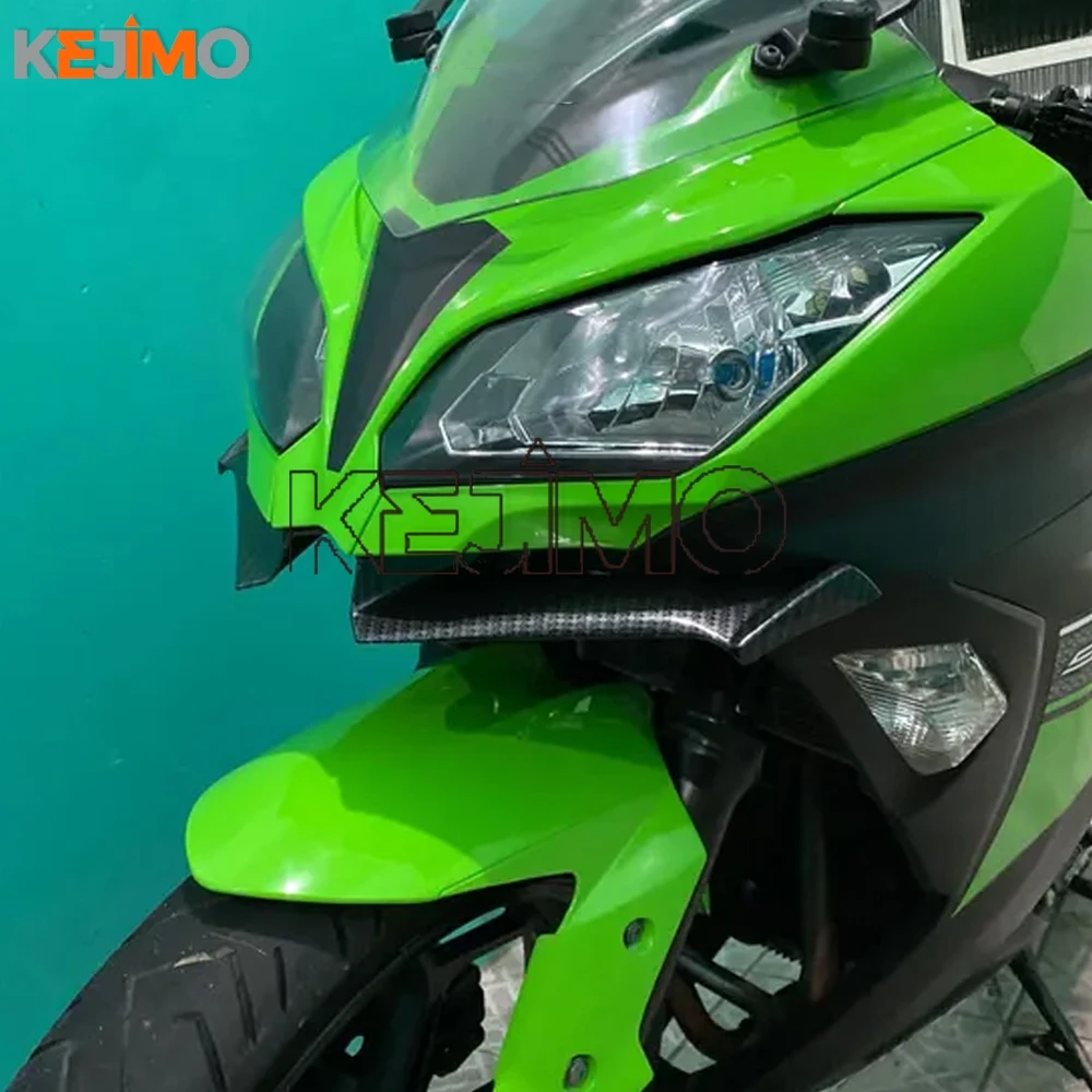 

Пневматический защитный спойлер-обтекатель для мотоциклов Kawasaki Ninja 300, Ninja 250, NINJA300/250, NINJA400, Ninja 650R, 650r