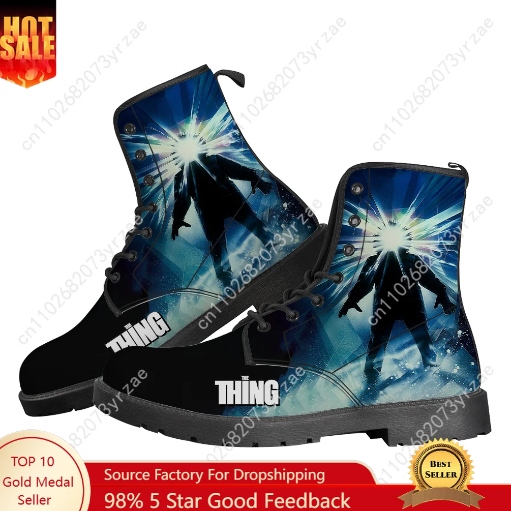 

The Thing Boot Men Women Teenager Casual Boot Outdoor High Quality Casual Lightweight Personalized Fashion Pattern Custom Shoes