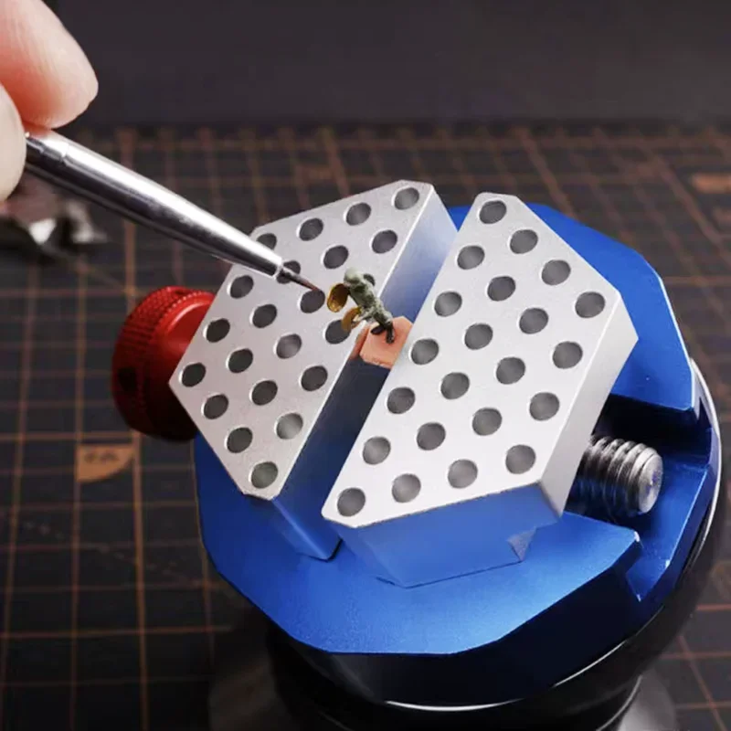 UA-90636 universal CNC spherical model production coloring fixture 360 ​​degree rotating VISE model conversion