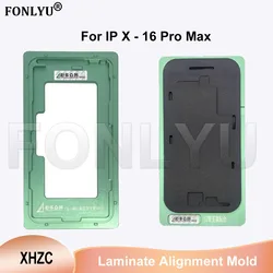 XHZC LCD Screen Alignment Mold For iPhone 17 16Pro 15pro 14 13 12 Pro Max OCA Laminating With Frame Position Mould Repair