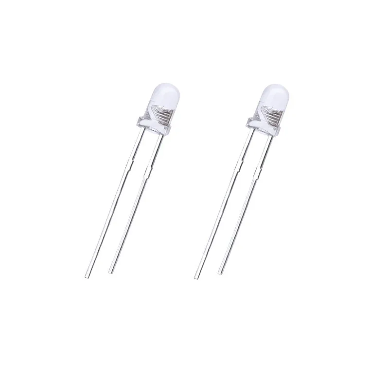 5mm LED F5 round diode High bright  white warm red green blue pink yellow orange UV light chip 1000PCS