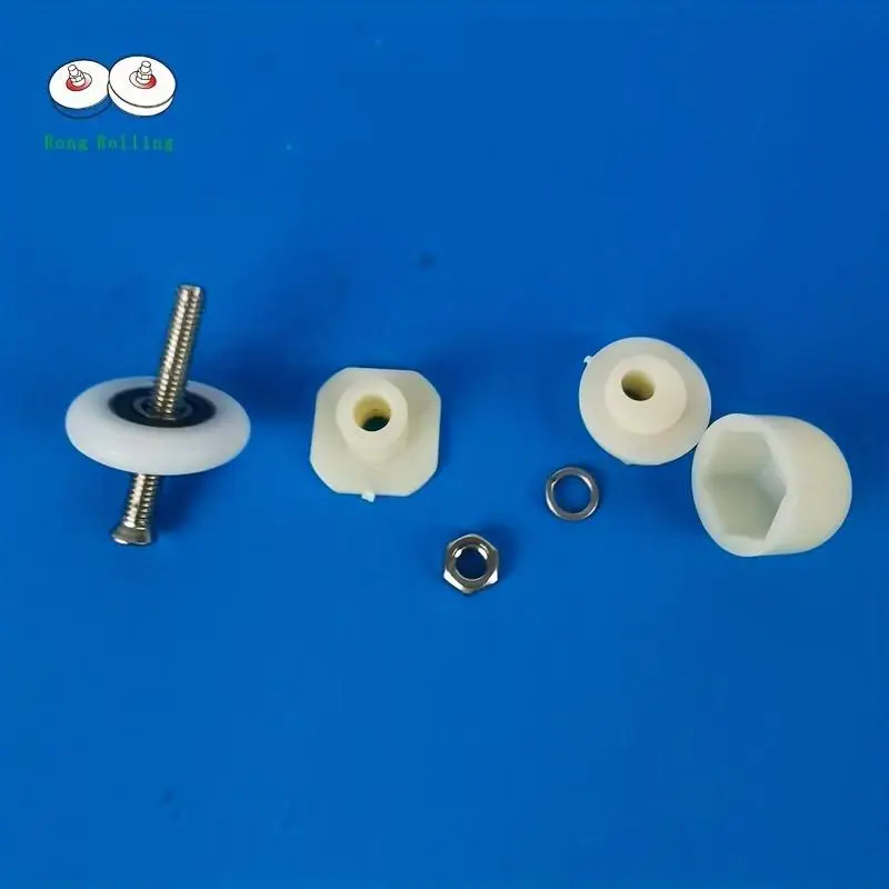 19/20/22/23/25/27mm  4PCS  Durable Build Shower Room Eccentric Wheel