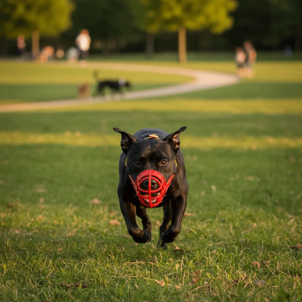 Practical Adjustable Anti-Biting Mouth Cover Breathable Bite Resistant Dog Mouth Mask Comfortable Dog Stop Barking Mask Walking