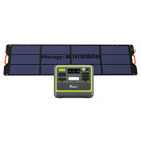 Fossibot SP200 200W Solar Panel Portable Power Station Universal 200W Solar Panel 50W*4 Foldable Panel High Efficiency MonoCell