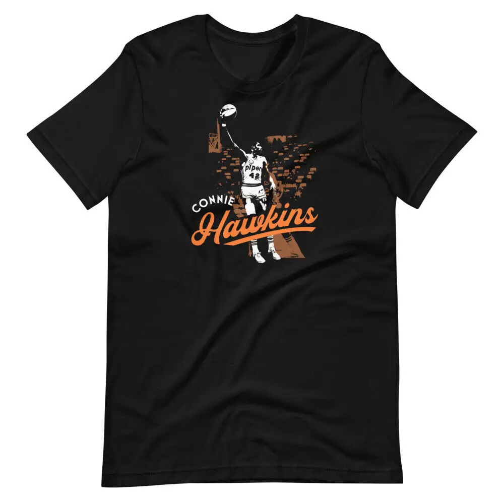 Connie Hawkins Basketball Custom Design Graphic Tee Shirt Unisex t-shirt