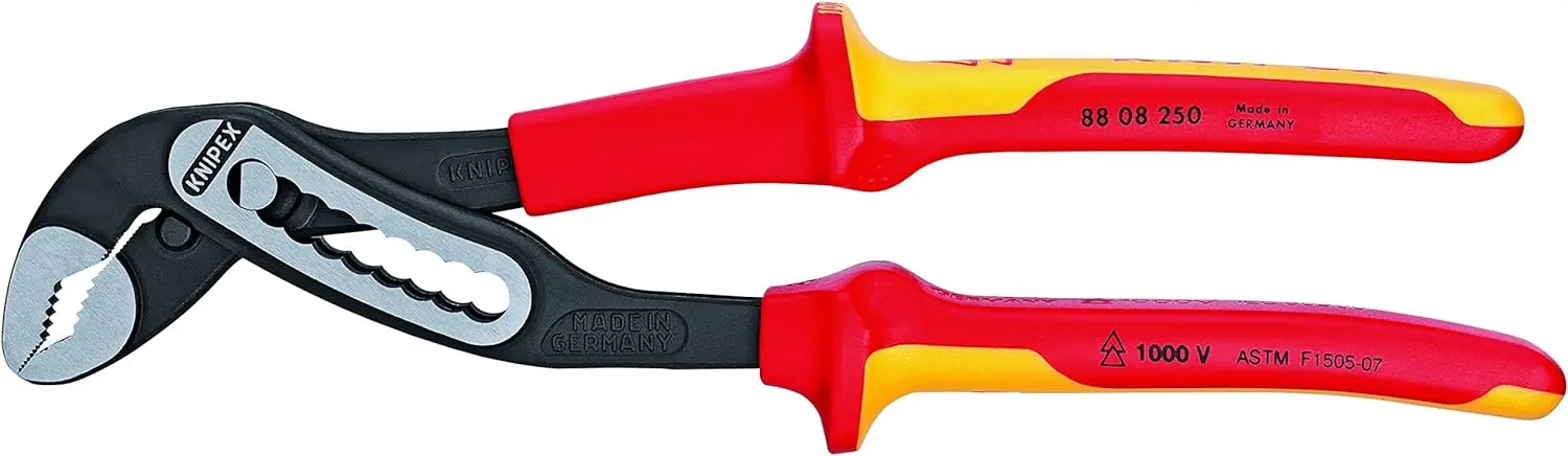 Knipex 989830US 10 -Piece 1000V Insulated Pliers, Cutters, and Screwdriver Industrial Tool Set