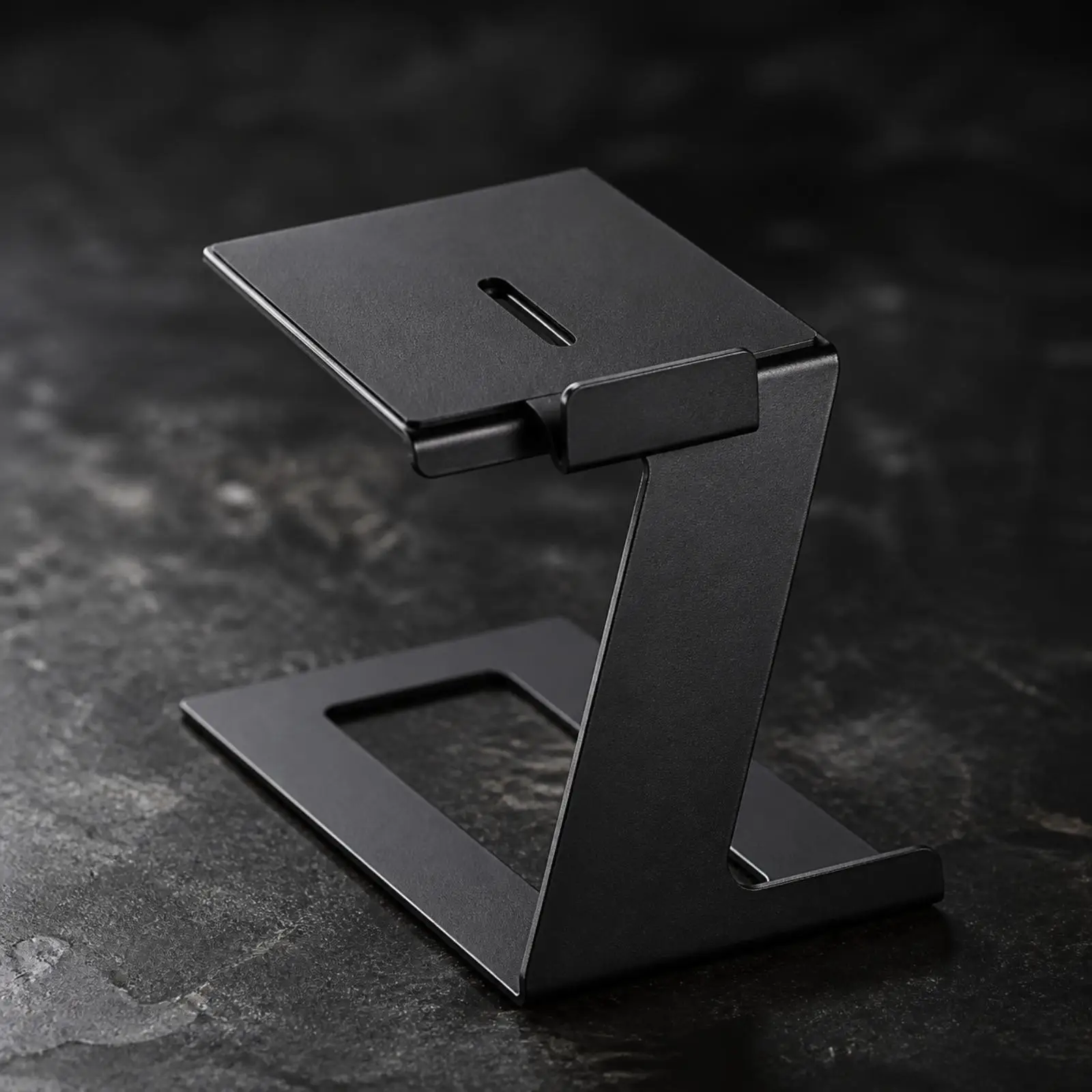 Tilted Speaker Support Stand for Desktop Audio Speakers Space Saving Design for 6 Inch Speakers