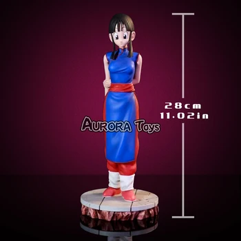 Figura de Anime Dragon Ball Z Chichi, 28cm, figura de Chichi, colección de estatuas de Pvc, modelo de juguete, regalos