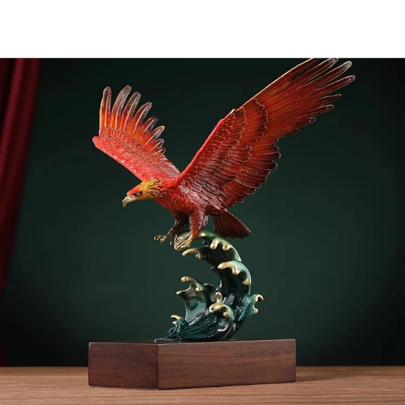 Eagle spread its wings, eagle ornament, living room entrance decoration, housewarming, new home opening gift