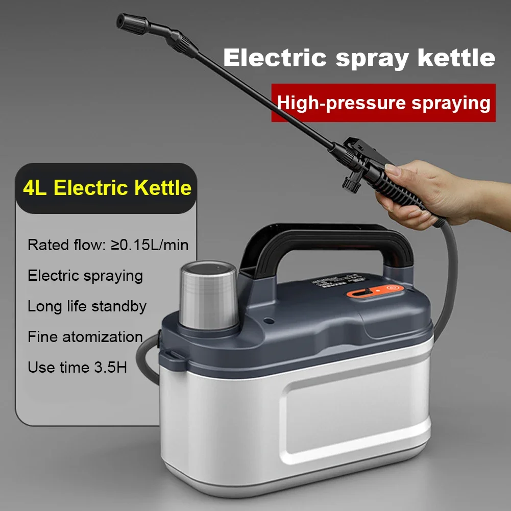 5L/4L Electric Sprayer Automatic Garden Plant Mister 360 Rotating Watering Irrigation Pot Rechargeable Irrigation Water Sprayer
