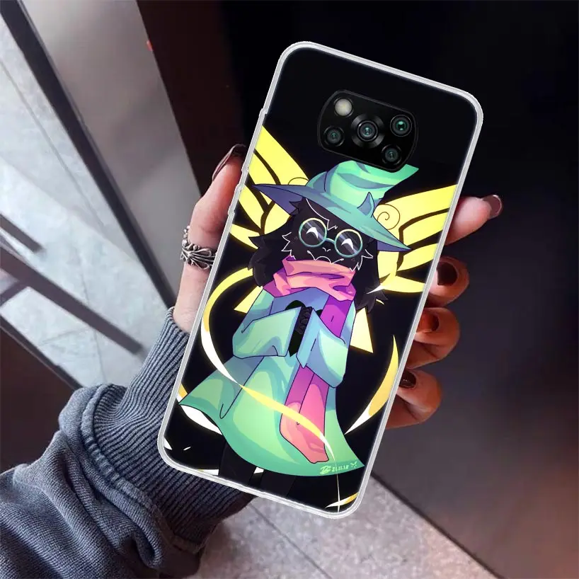 Deltarune Ralsei By Lileaves Phone Case For Xiaomi Poco X6 X5 X3 Nfc X4 GT M5S F6 F5 Pro M3 F3 F2 F1 M4 F4 5G Soft TPU Back Cove