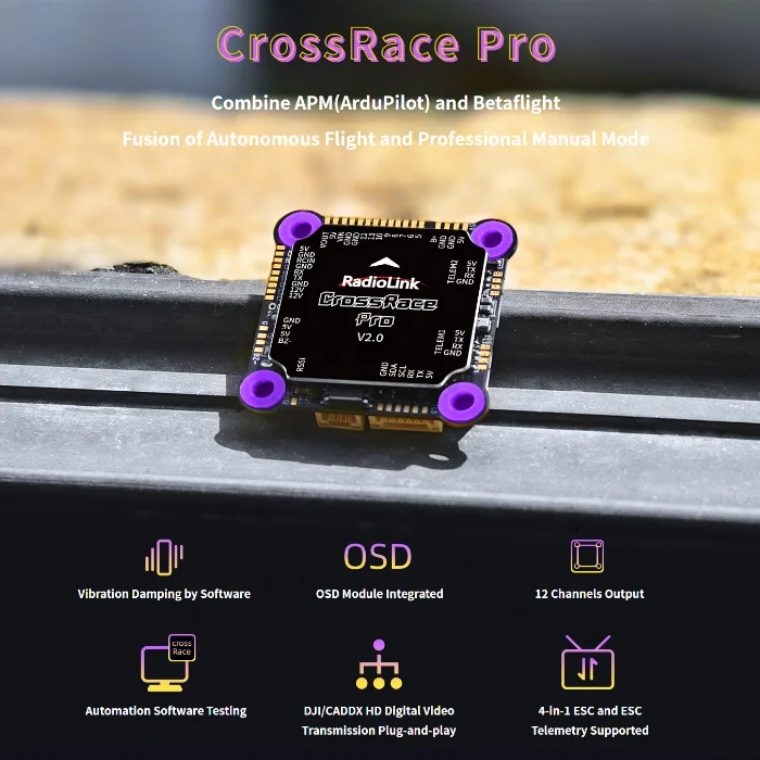 2026 New RadioLink CrossRace Pro Flight Controller Dr-ones Accessories