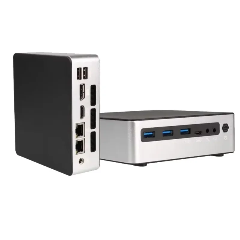 2026 Core I5 1340P 13th Gen Nuc Nano Small Micro PC Mini PC X86 2 Ethernet Lan Windows 10 11 Linux Ubuntu DDR5 Cheap Mini Pc
