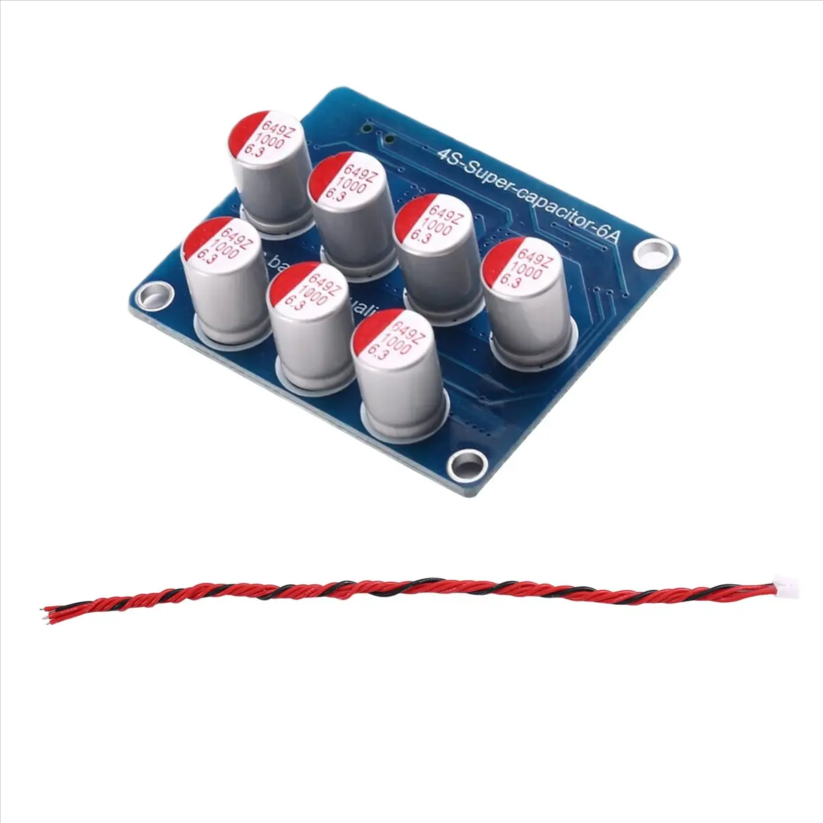●4S 6A Active Equalizer Lifepo4 Li-Ion Lithium Battery Balancer Energy Transfer Balancing Board for 4 Strings 12V