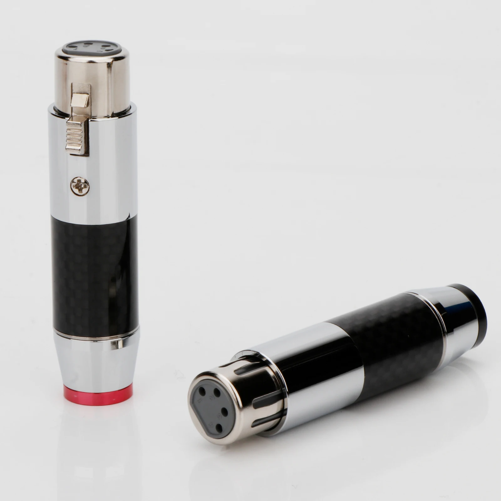 4 دبوس XLR موصل مدفع التوصيل xlr محول HIFI Mic Jack XLR كابل التوازن سماعة محول المتكلم