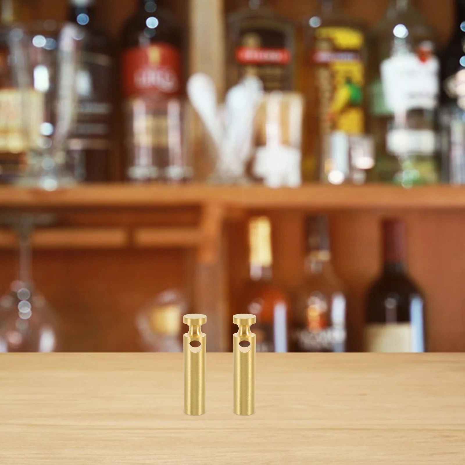 

2pcs Wine Cabinet Posts Replacement Brass Handrail Connectors For Rv Furniture Guardrail Repair Hardware Deck Railing