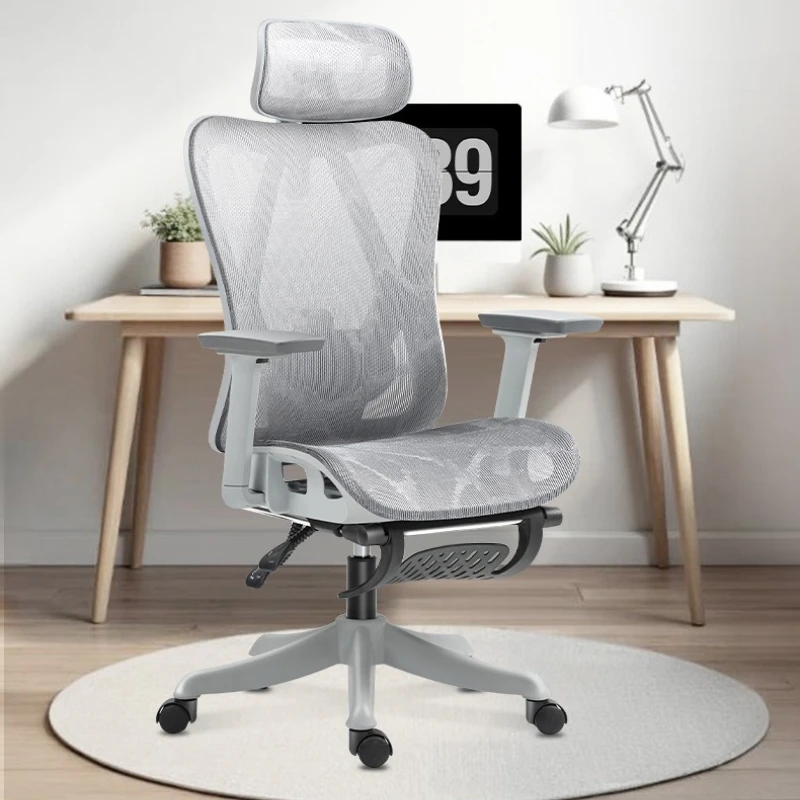 

Office Ergonomic Chair Executive Desk Computer Gaming Furniture Modern Mesh Swivel Rolling Adjustable Sedia Ergonomica High Back