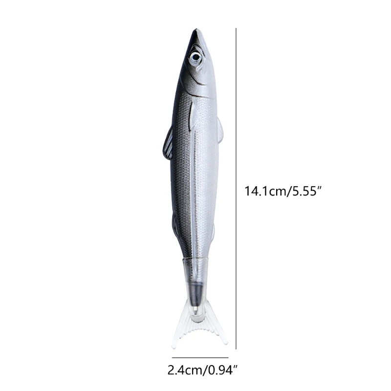 Paquet 6 stylos à bille stylo à poisson nouveauté stylo pêche 0.5mm décor cadeaux fête