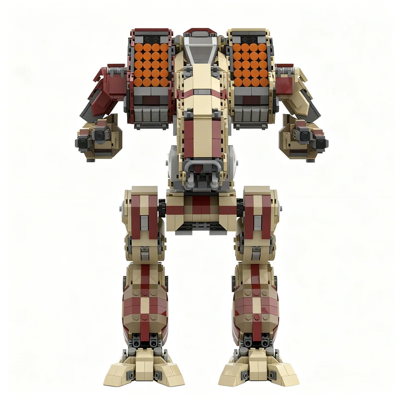 2527pcs MOC Space Battletech Vulture Model Building Blocks Christmas Gift Architecture Toy Education Collection Display Idea Art