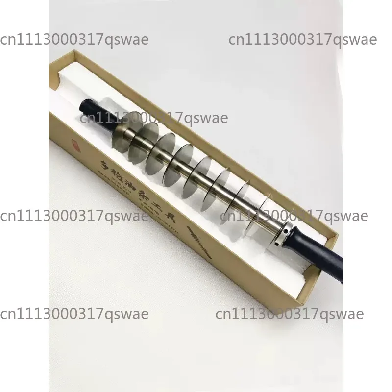 Stainless Steel Roller Dough Cutter, Commercial Fried Bread Stick Youtiao Making Tool