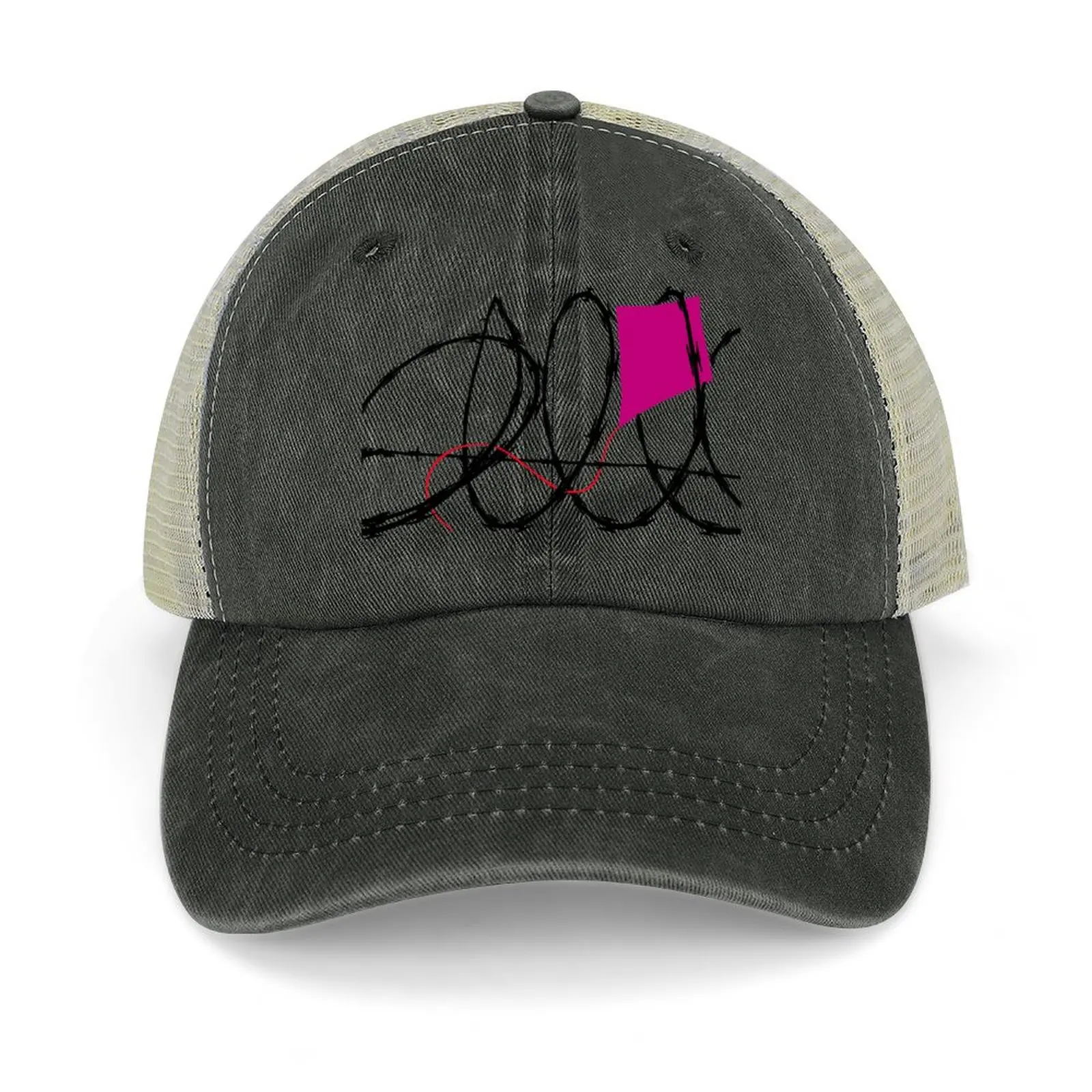 

Pink kite behind bars Baseball Cap Golf Cap Golf Hat Man Beach Bag Baseball Men Women's