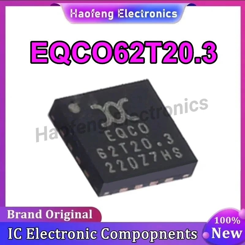 EQCO62T20.3 EQCO 62T20.3 QFN-16 Chip IC VIDEO DRIVER 16QFN IC chipset New Original in stock