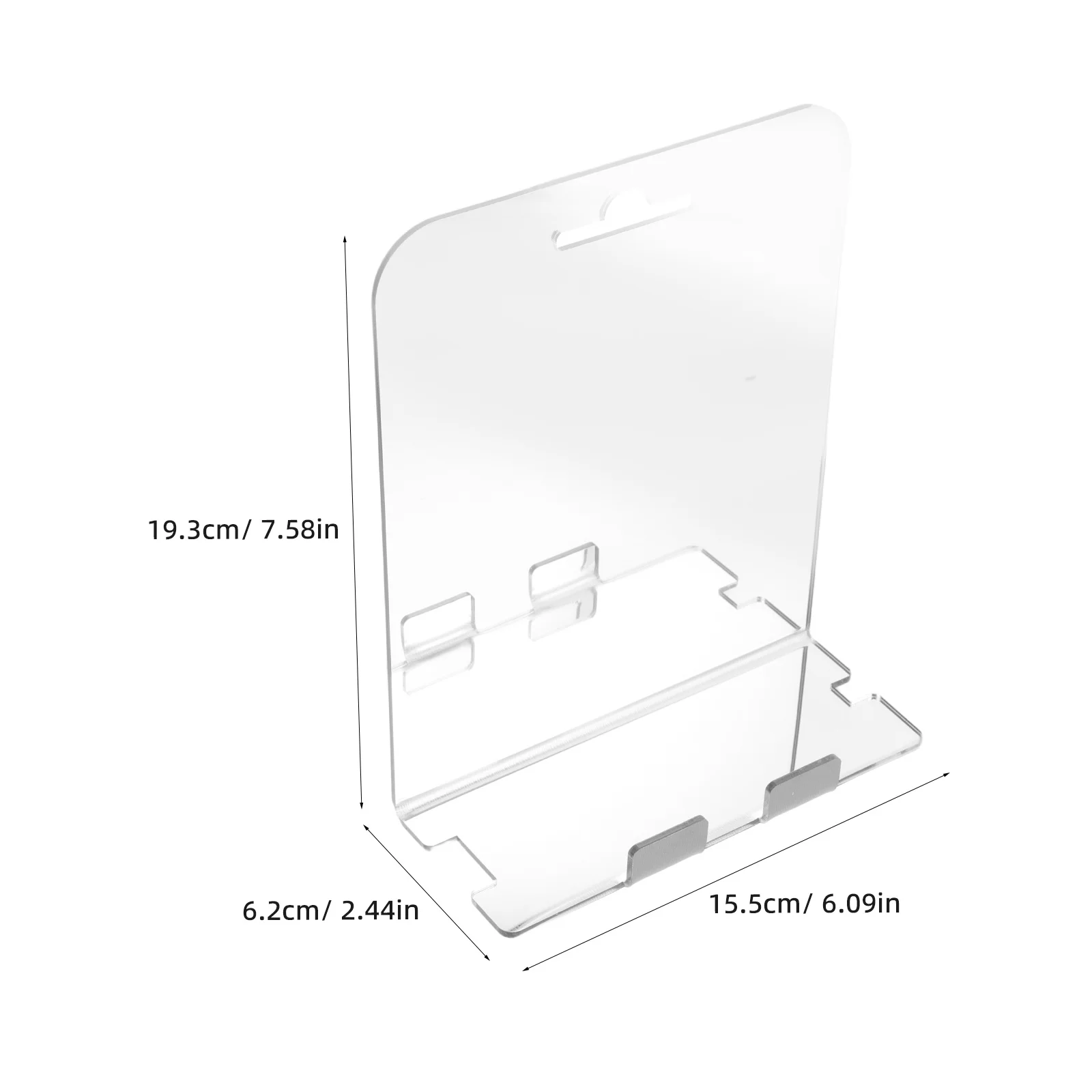 Antibeschlag-Duschspiegel mit Regal, Haken aus Edelstahl, Wandmontage, Rasierschminkspiegel, beschlagfreies Duschzubehör