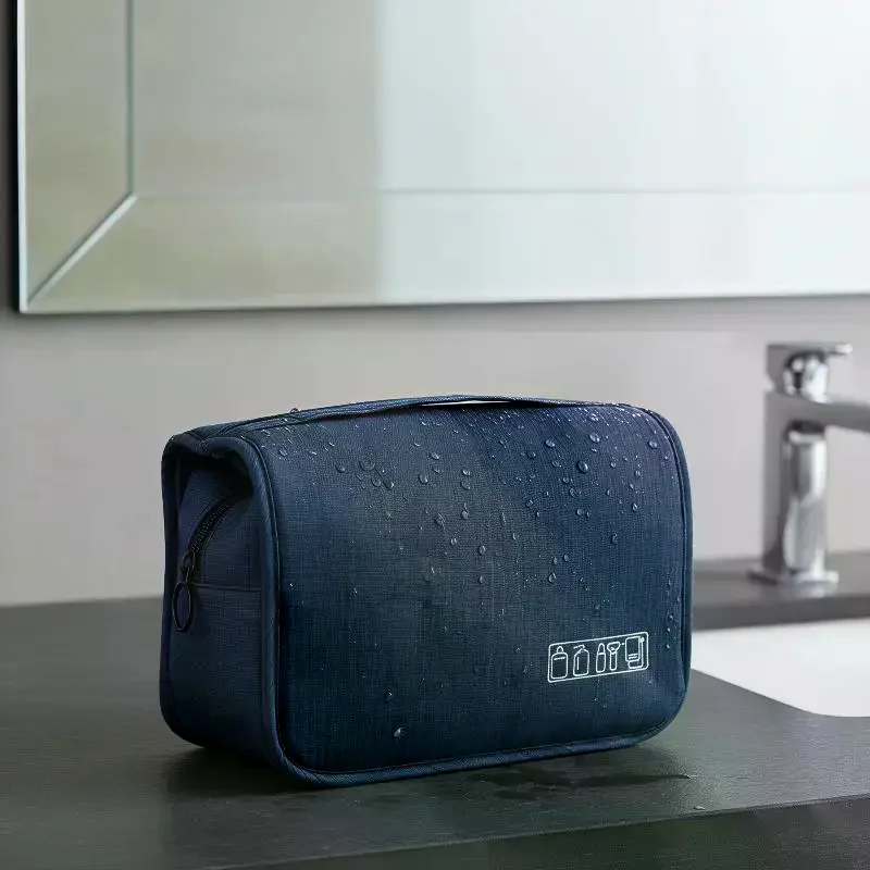 Waterproof Hanging Travel Toiletry Bag Large Capacity Multiple Pockets Perfect For Trips Vacations Getaways