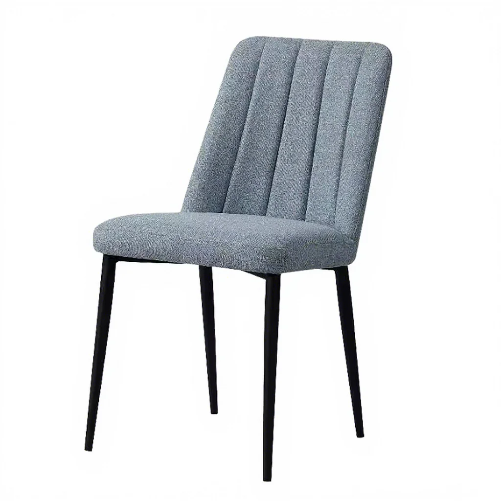 Premium Quality Modern Metal Revolving Upholstered Luxury Dining Chairs for Home Bar & Apartment Living Room