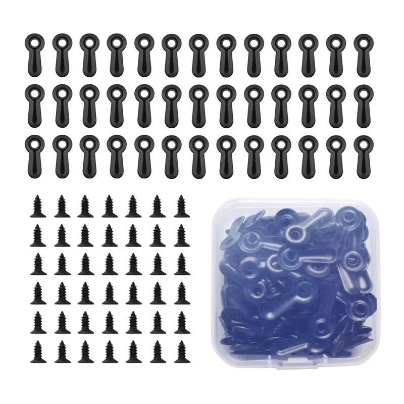 Mirror Frame Iron Fastener Set Picture Backboard Fixing Swivel Clip Hardware Sturdy Durable Easy Install DIY Photo Art