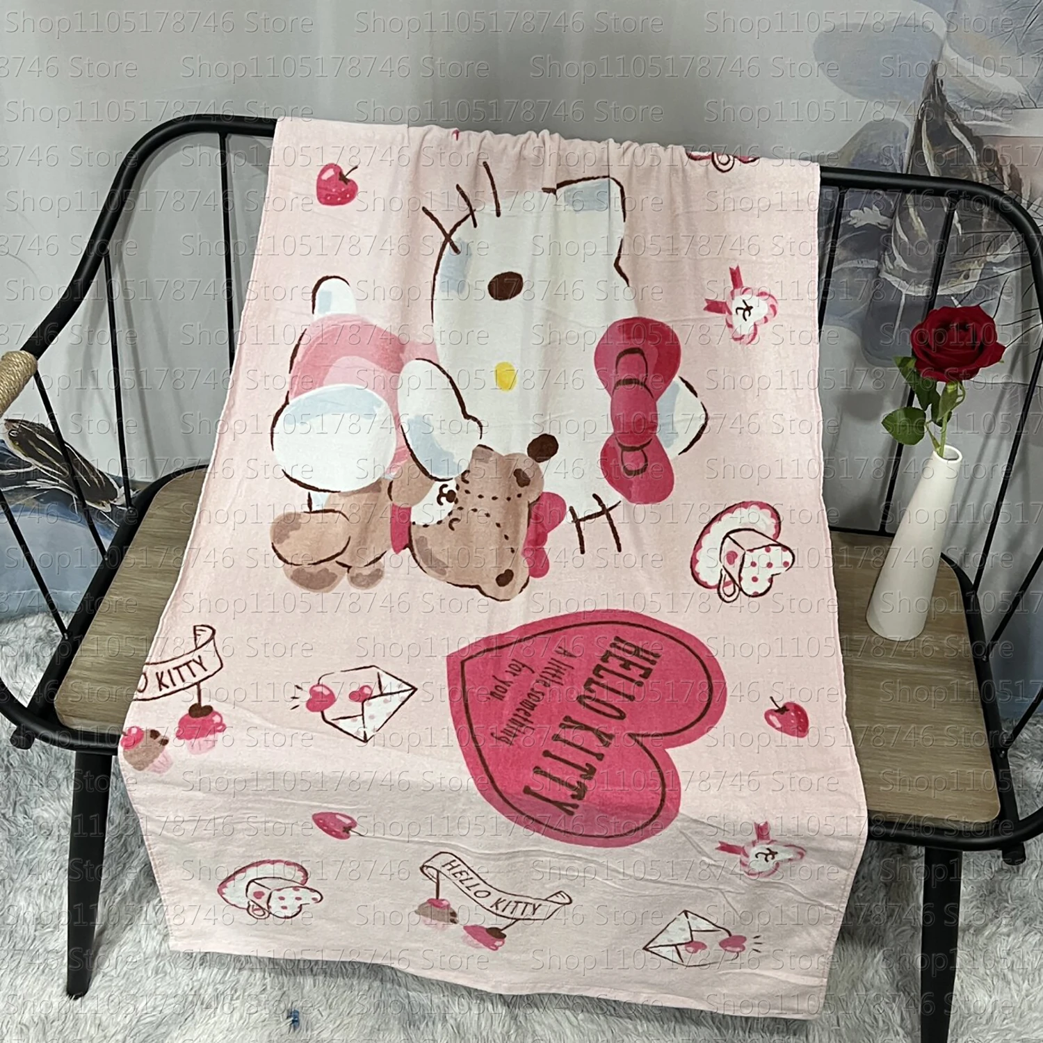 Hello Kitty microvezelhanddoek - Sauna Home Gym recensie en prijs