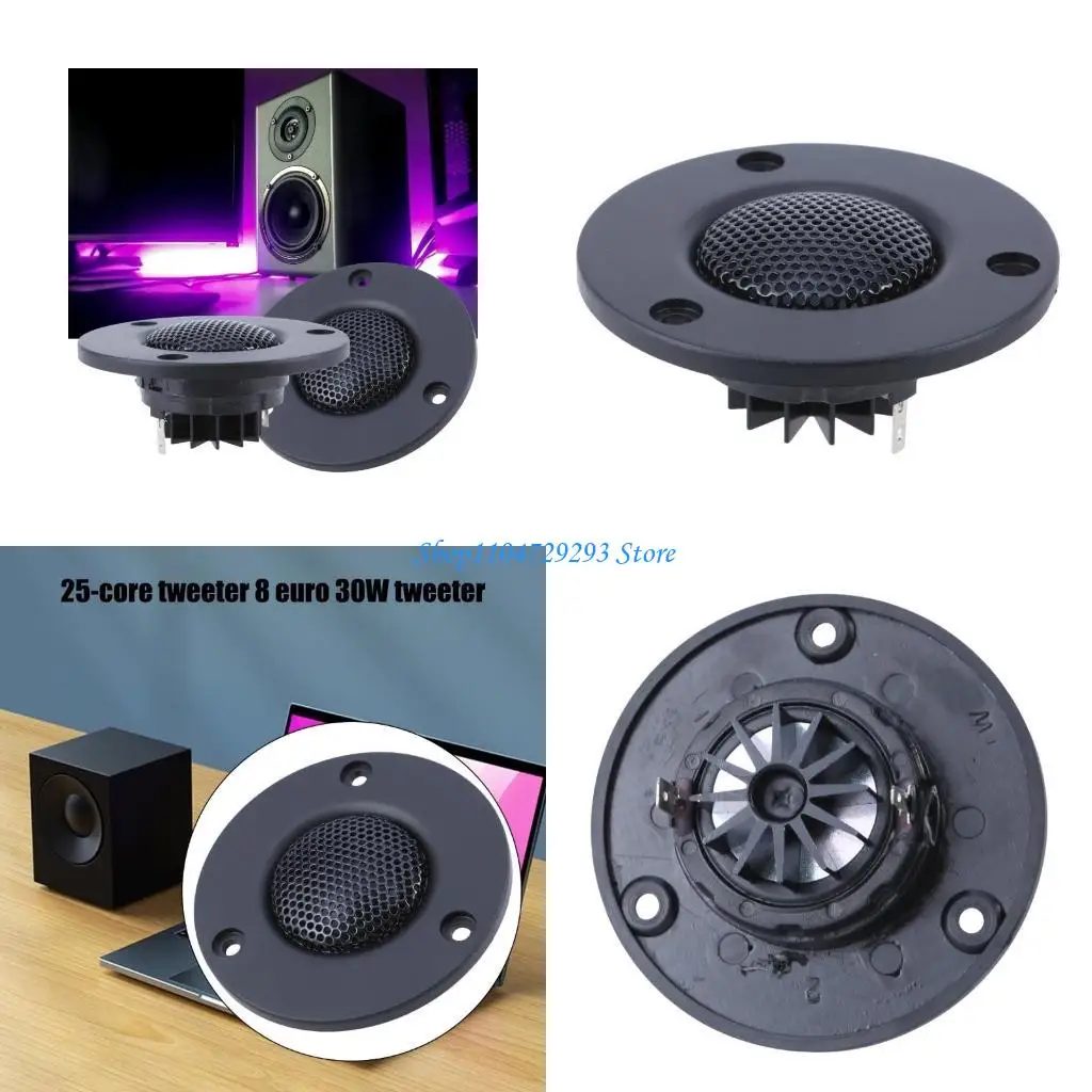 

Y2GD High Sensitivity Sound Tweeters with Heat Dissipation for Home Speakers Systems