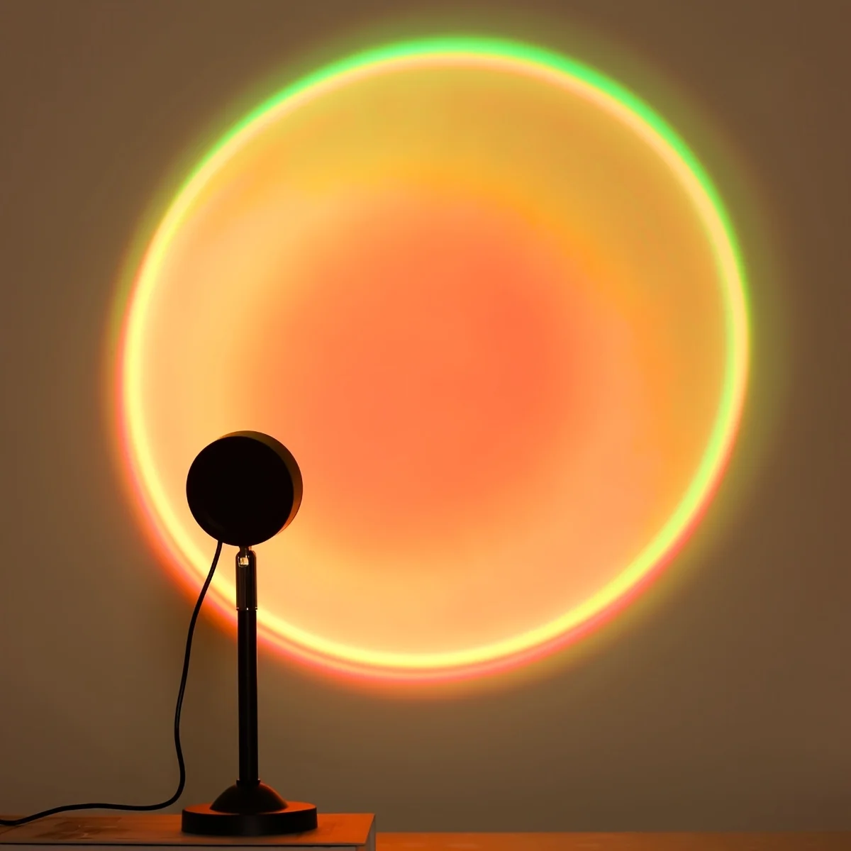 

Светодиодный светильник для фотосъемки, закатный фон, заполняющий свет, атмосферный свет, 16 цветов, небольшой ночник, 4 режима, настройка для фотографии