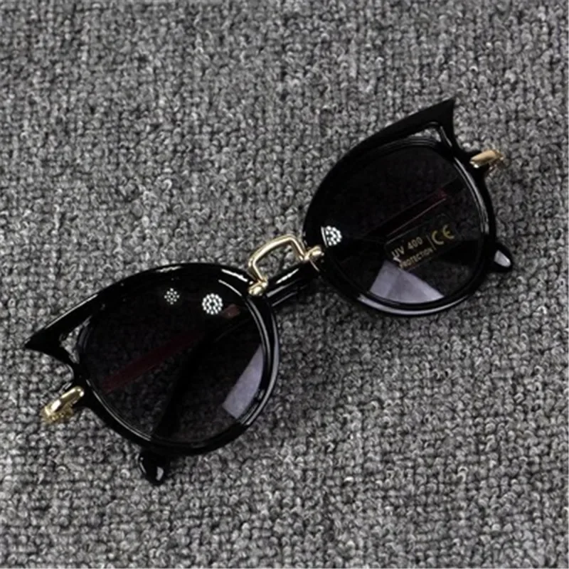 Kids Sunglasses Girls Brand Cat Eye Children Glasses Boys UV400 Lens Baby Sun Glasses Cute Eyewear Shades Goggles Fashion Cute